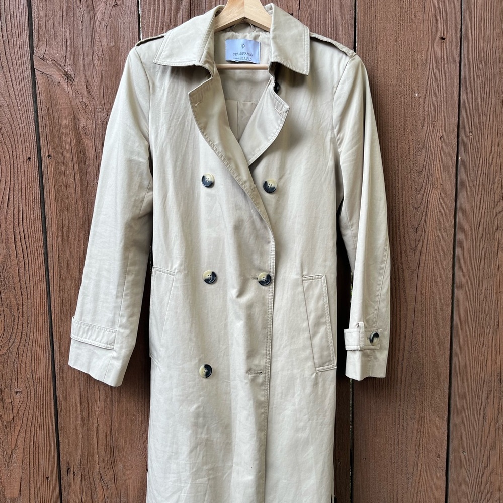 Stradivarius Classic Tan Coat